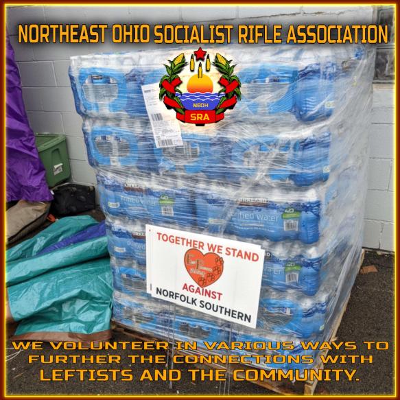 Water Donations for East Palestine